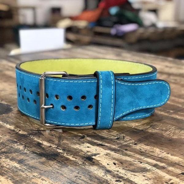 Pioneer Cut™  Powerlifting Belt – 10mm thick – 4" wide (Two Tone Suede) - 9 for 9