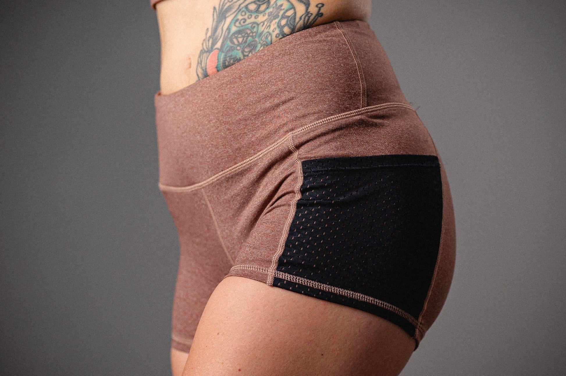 Doughnuts & Deadlifts EMPOWER Pocket Shorts (Dusty Rose) - 9 for 9