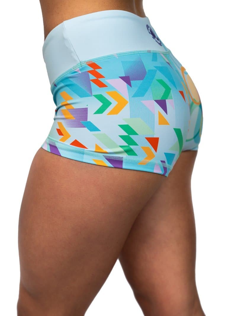 Feed Me Fight Me Women's One Shot Shorts by Sheila Barden (Low-Rise) - 9 for 9