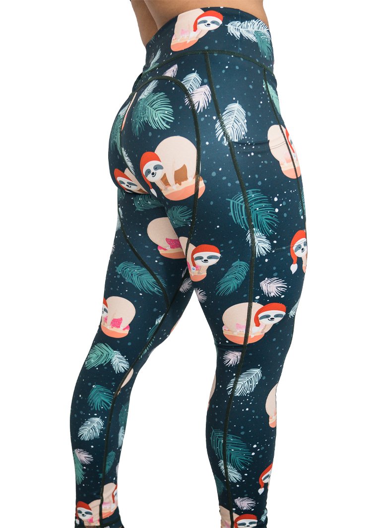 Feed Me Fight Me Love You Slow Much Mid-Rise Leggings - 9 for 9