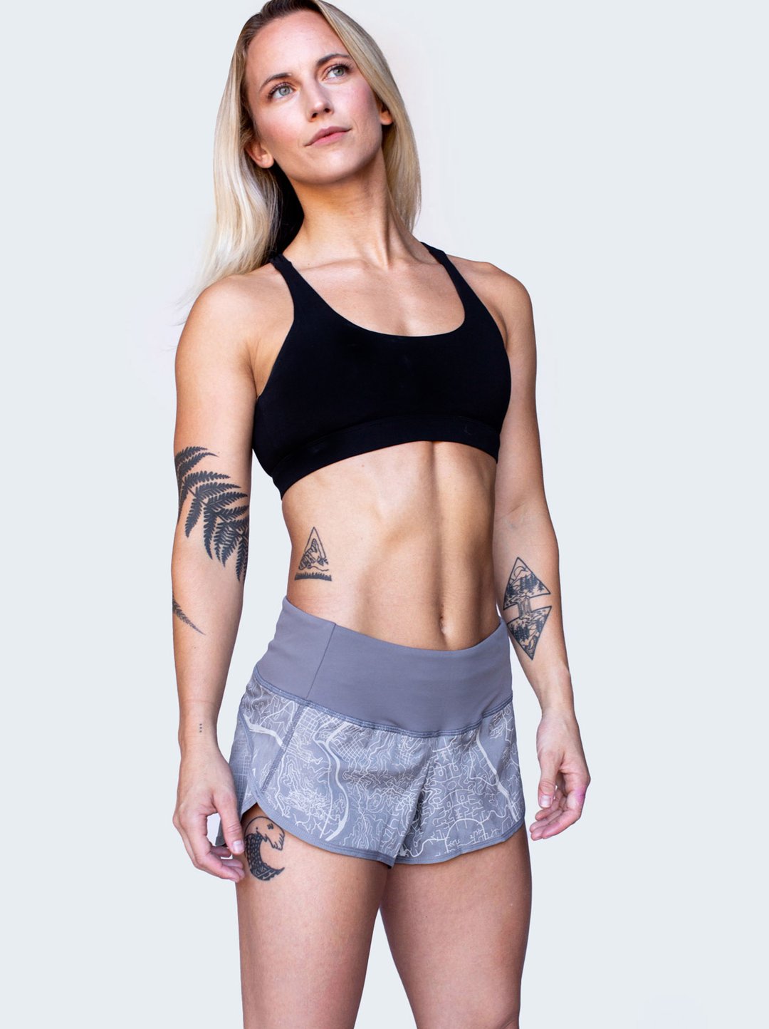 Feed Me Fight Me Women's Reflection Running Shorts - 9 for 9