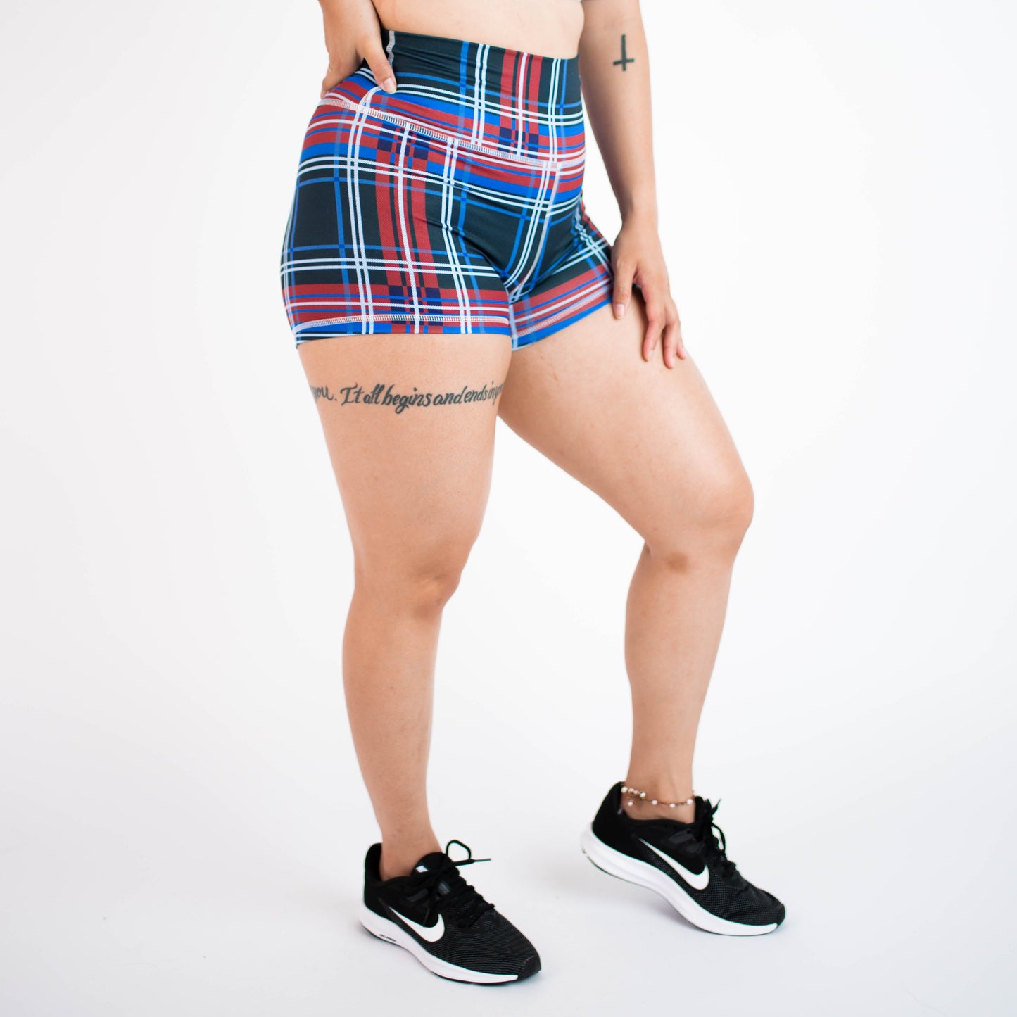 FLEO USA Plaid Shorts (True High Original)