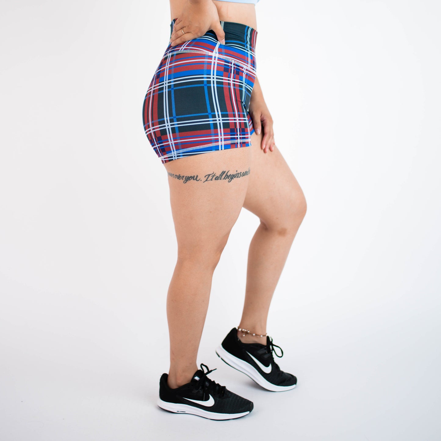 FLEO USA Plaid Shorts (True High Original)
