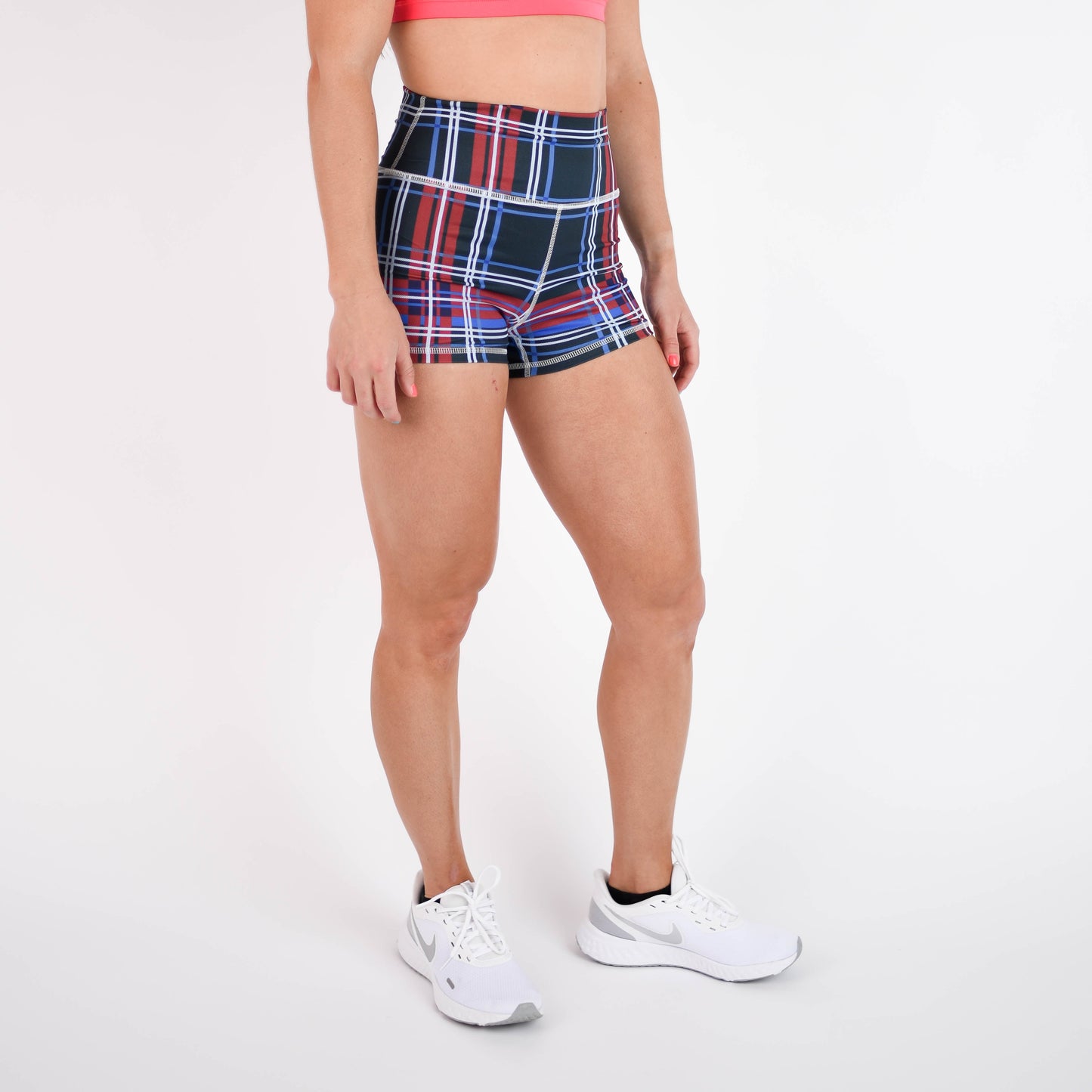 FLEO USA Plaid Shorts (True High Original)