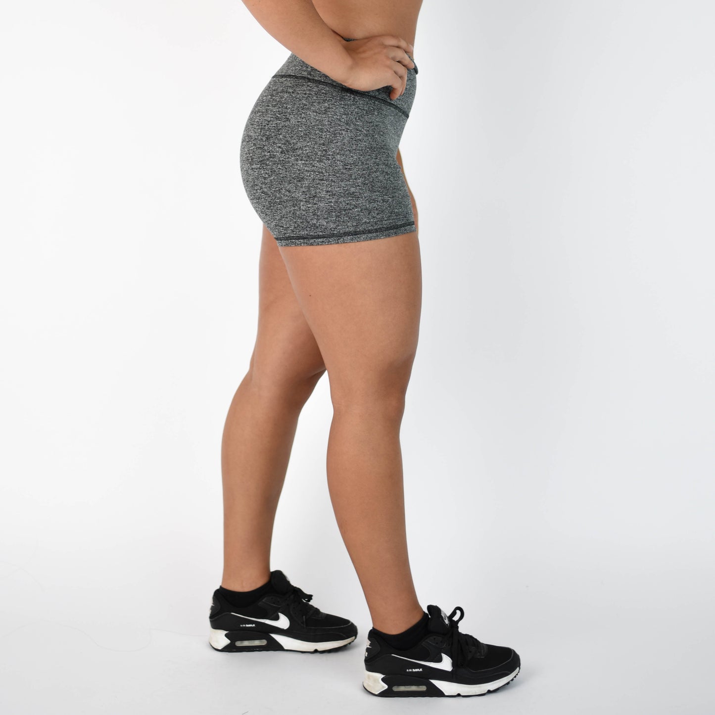FLEO Heather Grey Shorts (True High)