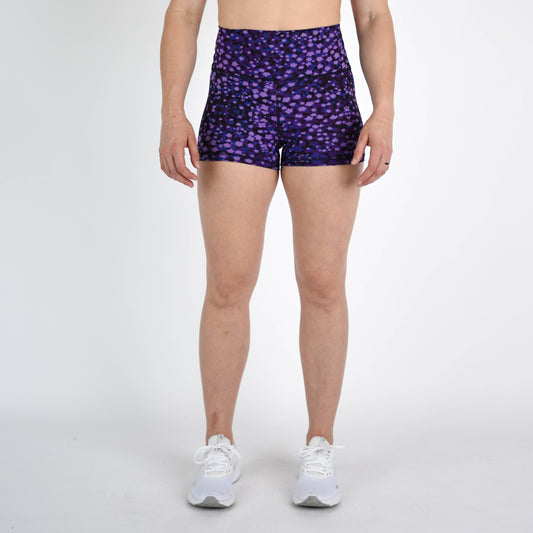 FLEO Lavender Leopard Shorts (True High Original)
