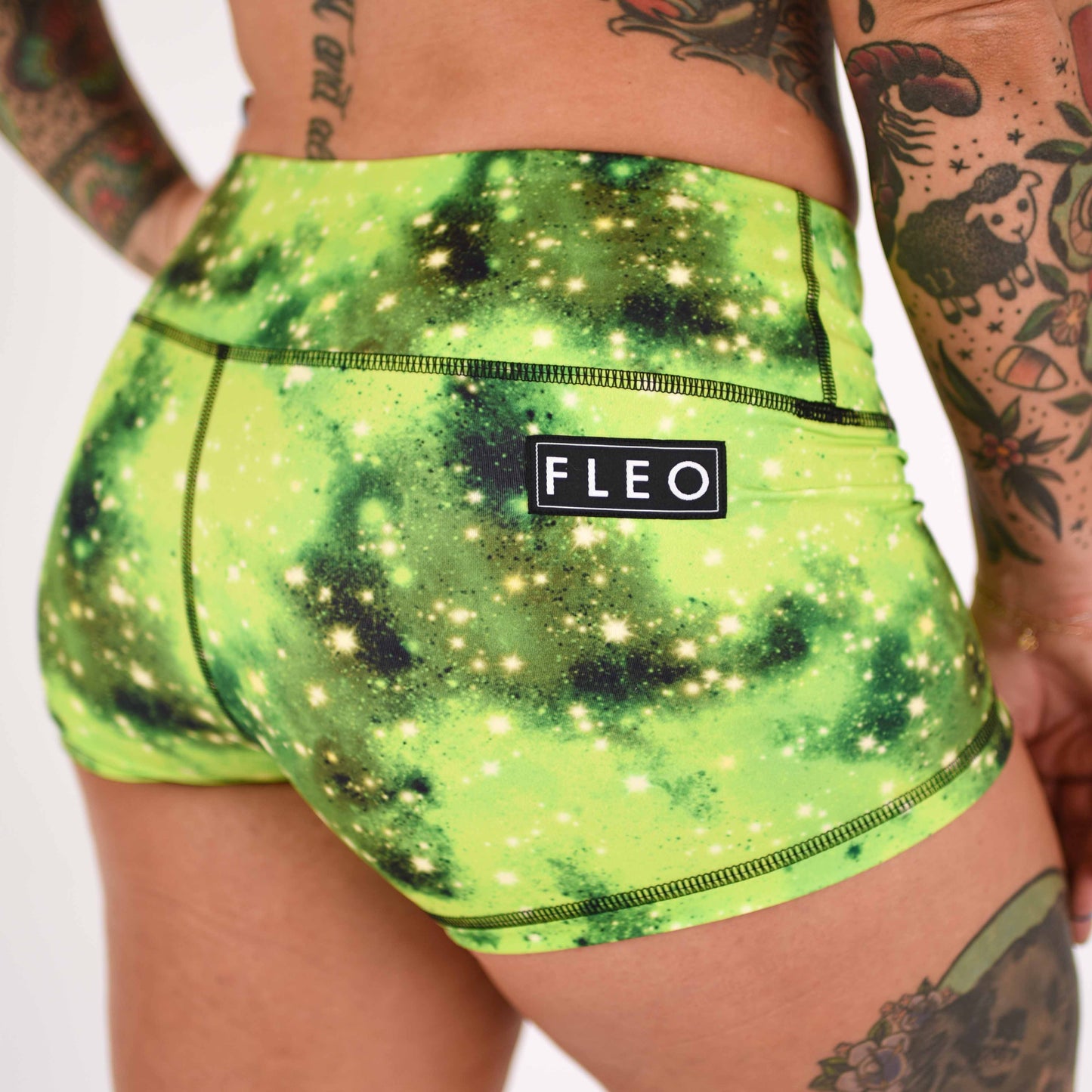 FLEO Shamrock Shimmer Shorts (Original)