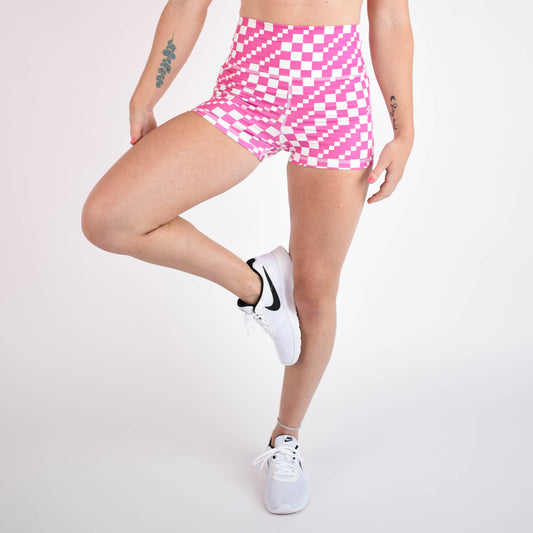 FLEO Phlox Check Shorts (True High Original)