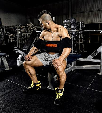 Iron Tanks Bolster Bench Band (Immortal Black) - 9 for 9
