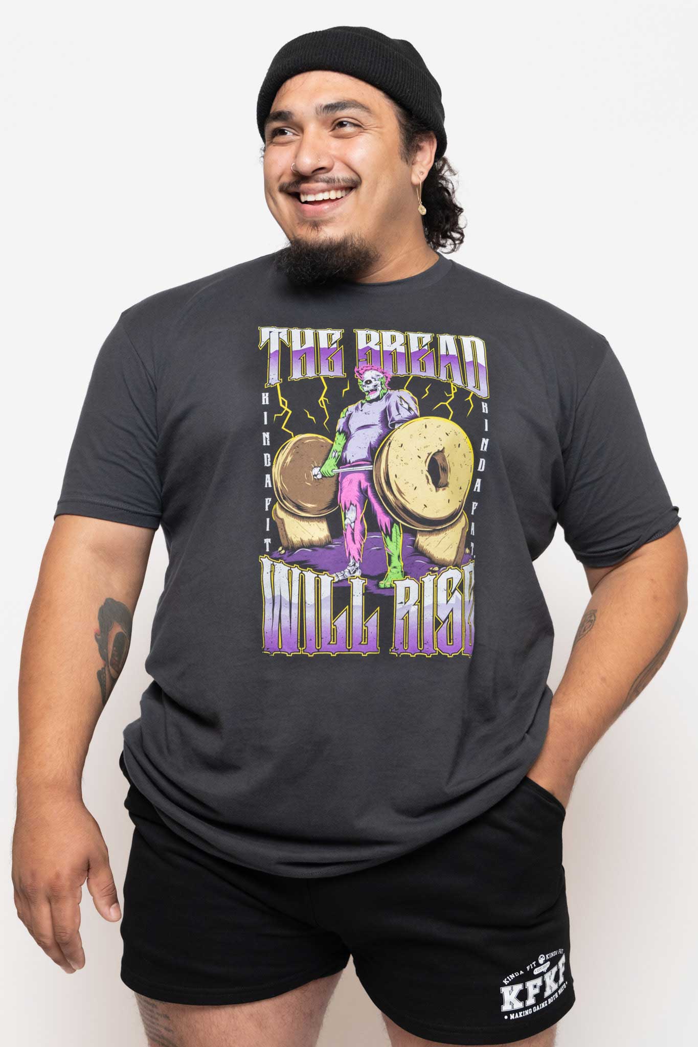 Kinda Fit Kinda Fat Bread Will Rise Tee