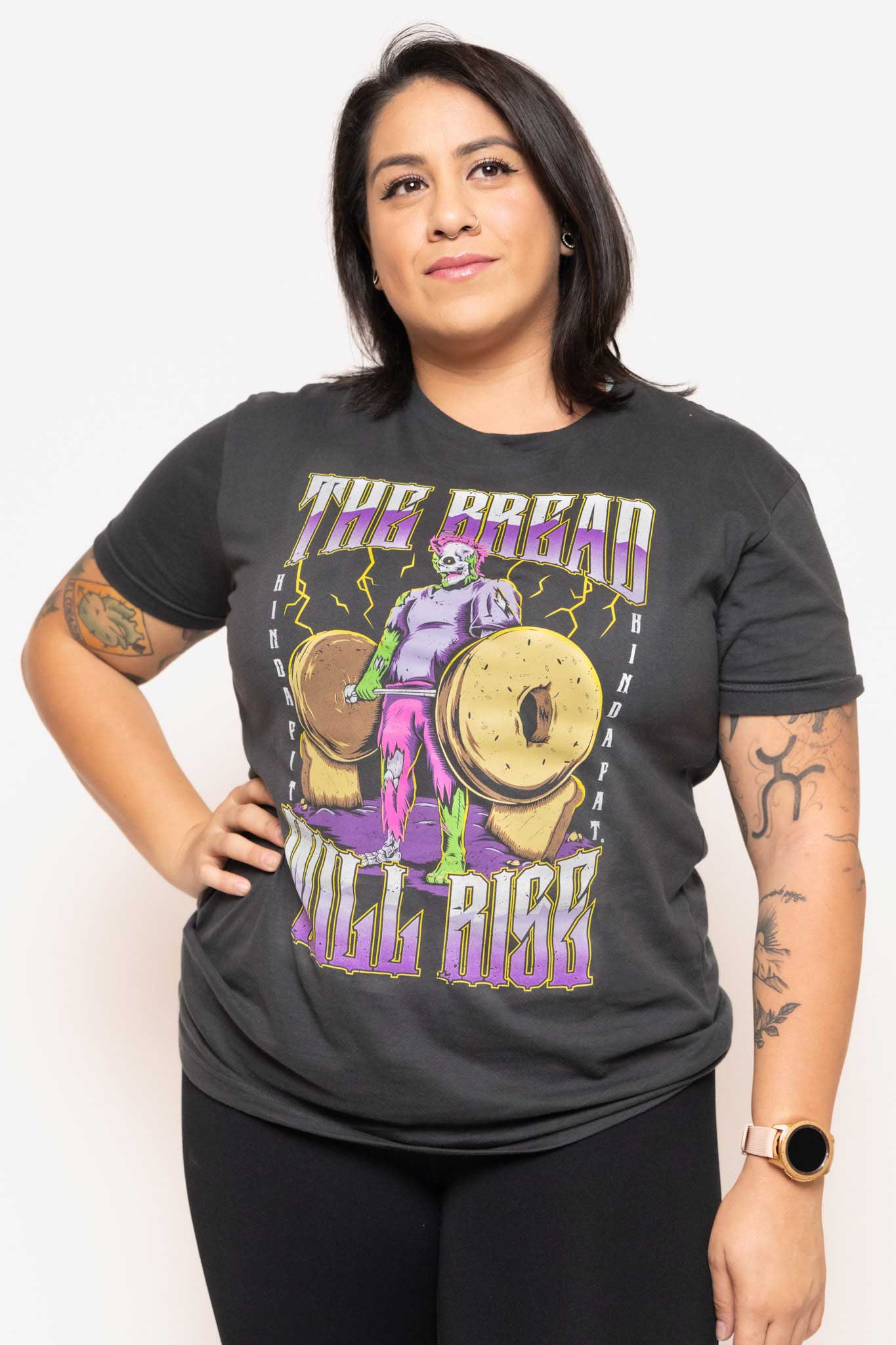 Kinda Fit Kinda Fat Bread Will Rise Tee