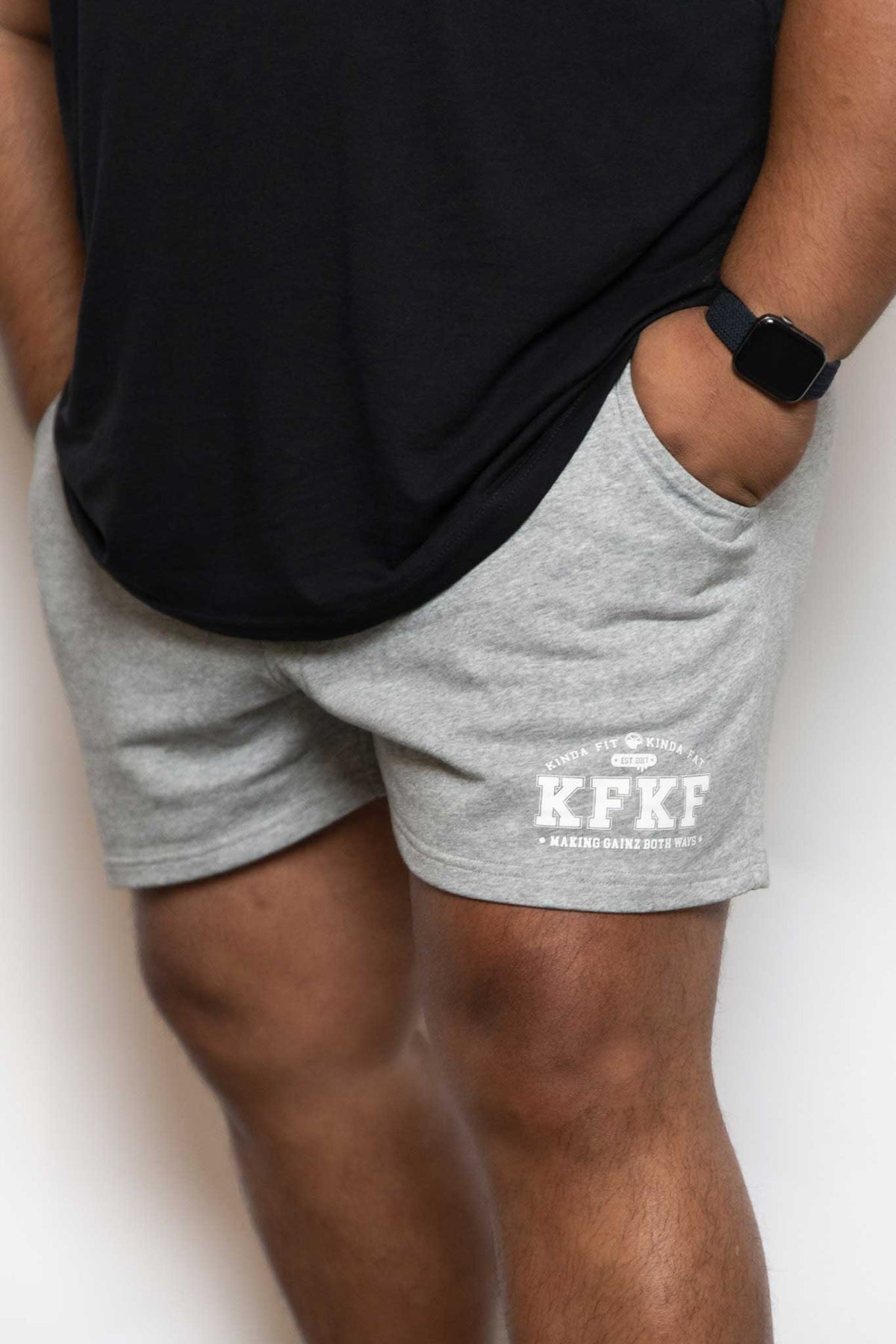 Kinda Fit Kinda Fat Deload Lounge Shorts (Grey)