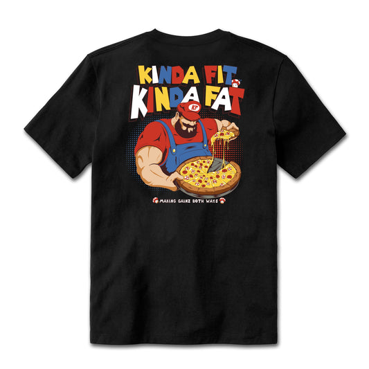 Kinda Fit Kinda Fat Let's-A Grow Tee (Black)