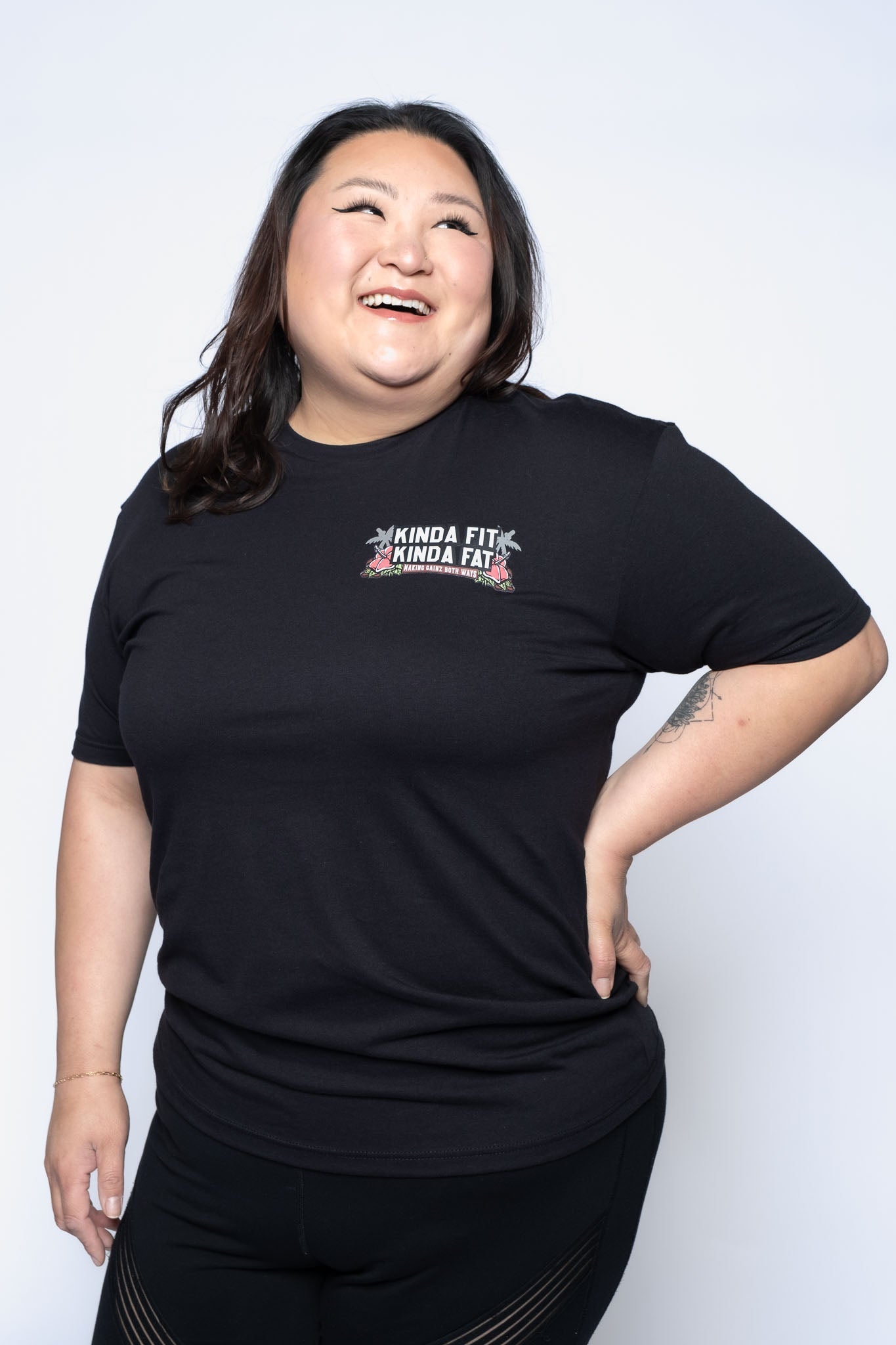 Kinda Fit Kinda Fat Loco Moco Gainz Tee