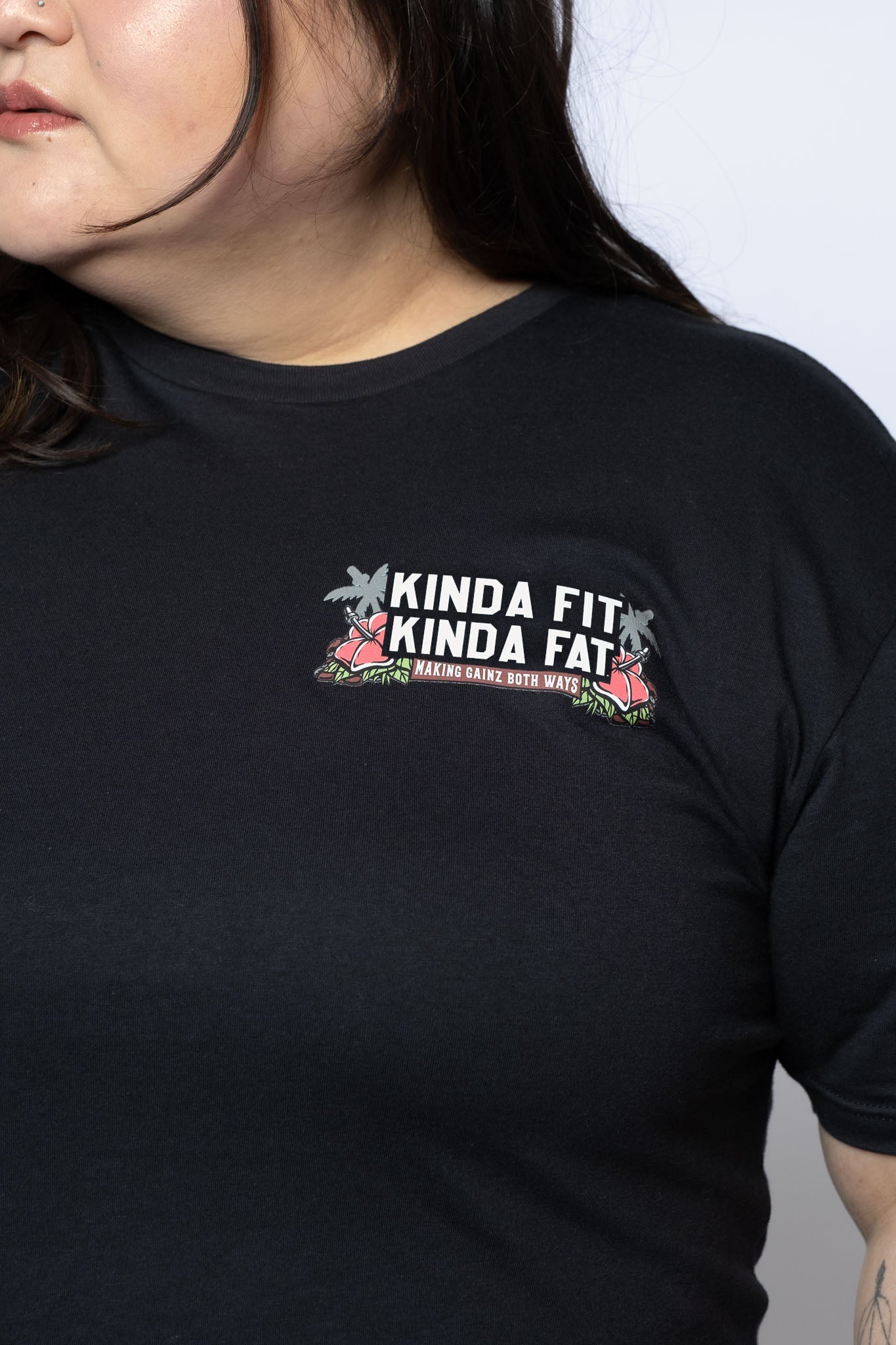 Kinda Fit Kinda Fat Loco Moco Gainz Tee