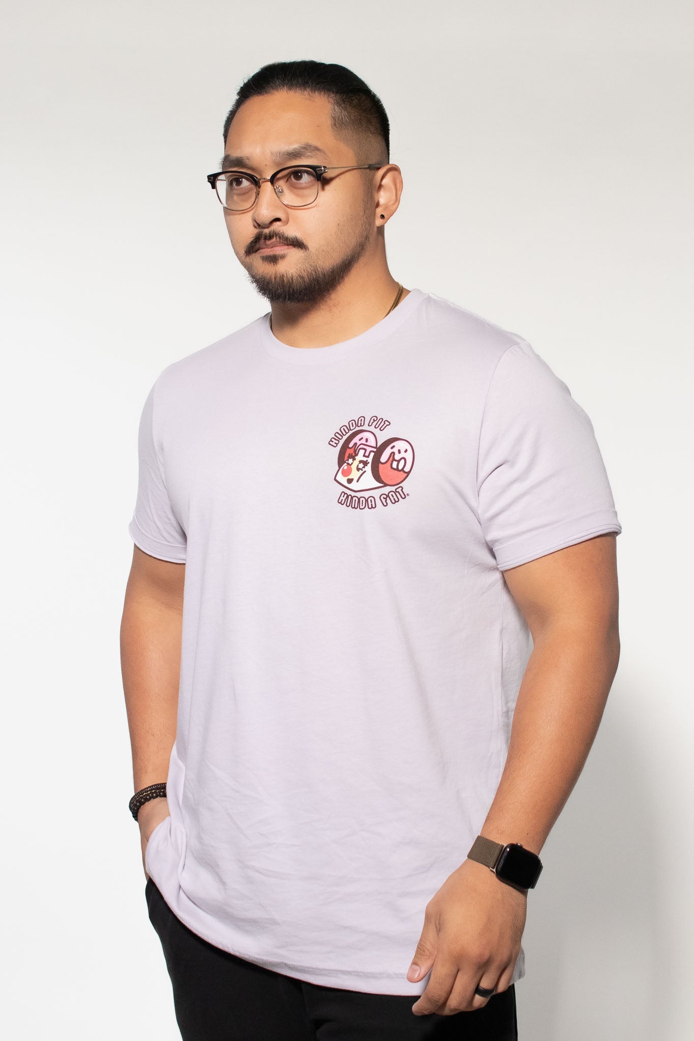 Kinda Fit Kinda Fat Powerlift Girls Tee 9 for 9