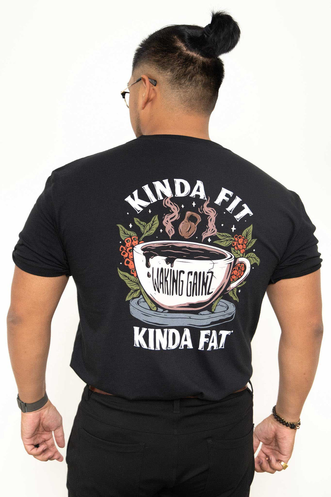 Kinda Fit Kinda Fat Waking Gainz Tee – 9 for 9