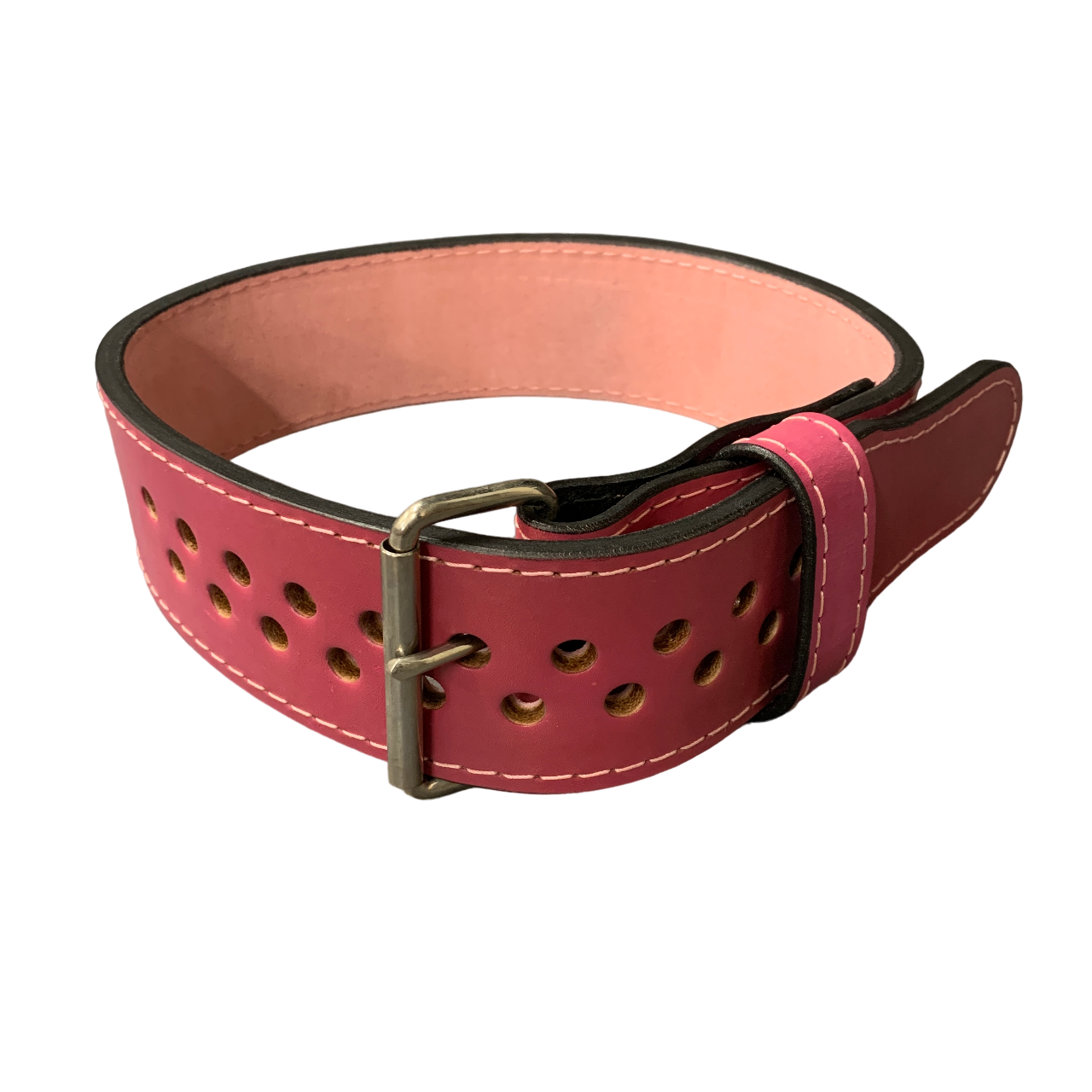 Pioneer Cut Powerlifting Belt – 8.5mm thick – 3" wide – Custom Dyed (Single Colour Leather & Suede)