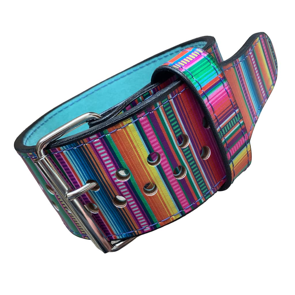Pioneer Cut™ Powerlifting Belt – 10mm thick – 3" / 4" wide (Custom Print Vinyl) - 9 for 9