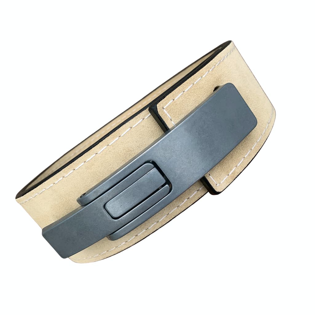 Pioneer Fitness Powerlifting Lever Belt – 13mm thick – 3" wide (Single Colour Suede) - 9 for 9