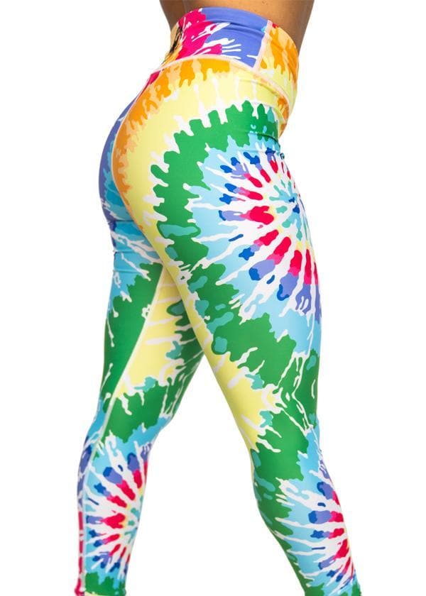 Feed Me Fight Me That '70s Endurance Mid-Rise Leggings - 9 for 9